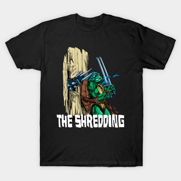 The Shredding T-Shirt by Zascanauta